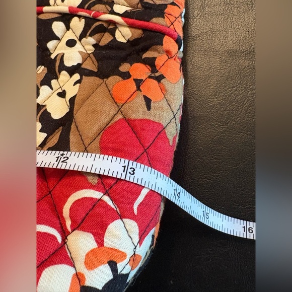 Vera Bradley Bittersweet Floral Houndstooth Mandy Shoulder Bag Purse + Wallet - Picture 14 of 16